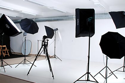 Sprzęt do małego studia fotograficznego