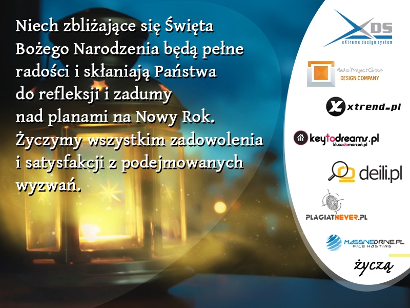 Wesołych Świąt i Szczęśliwego Nowego Roku