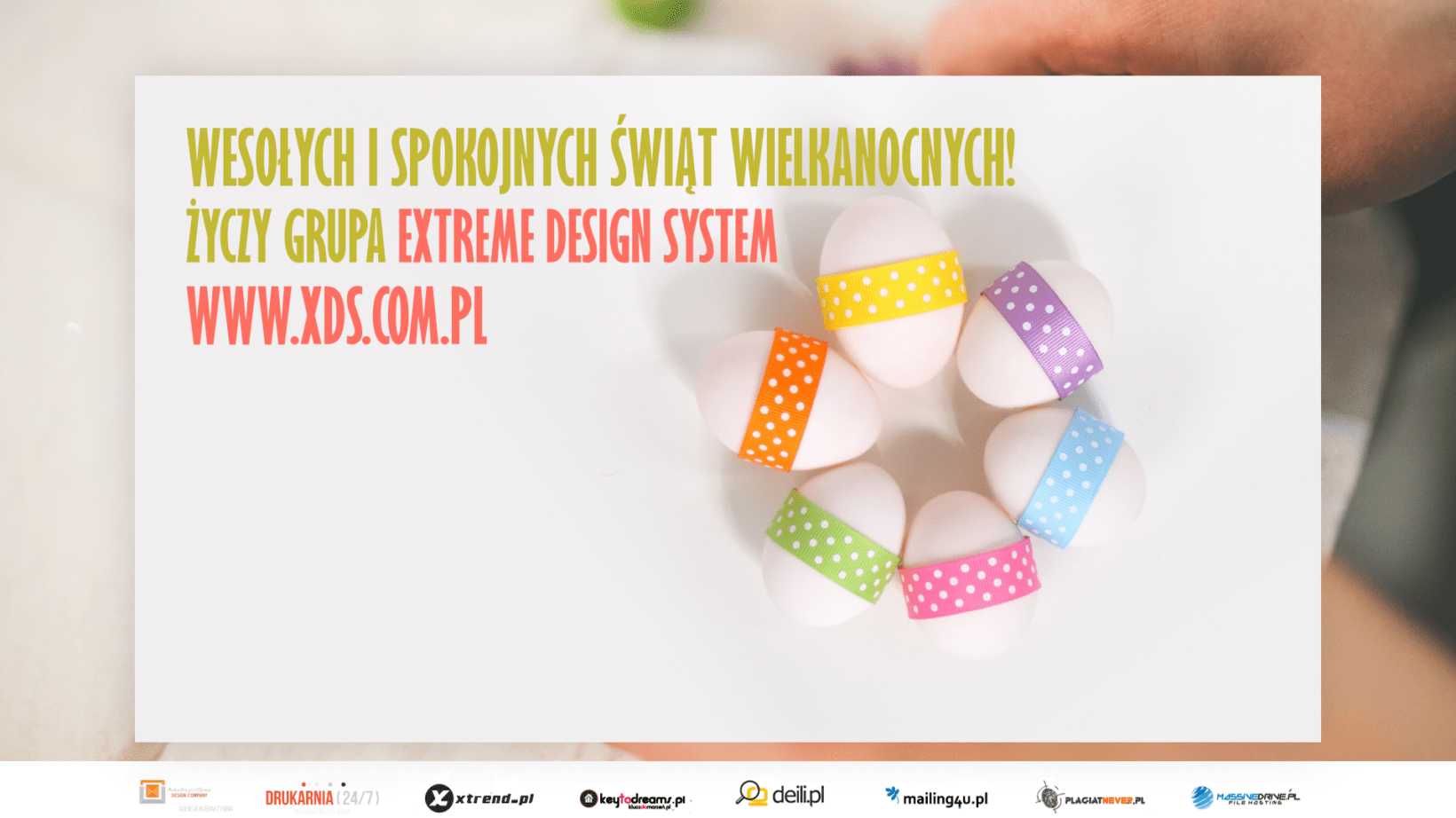 Wesołych i spokojnych Świąt Wielkanocnych!